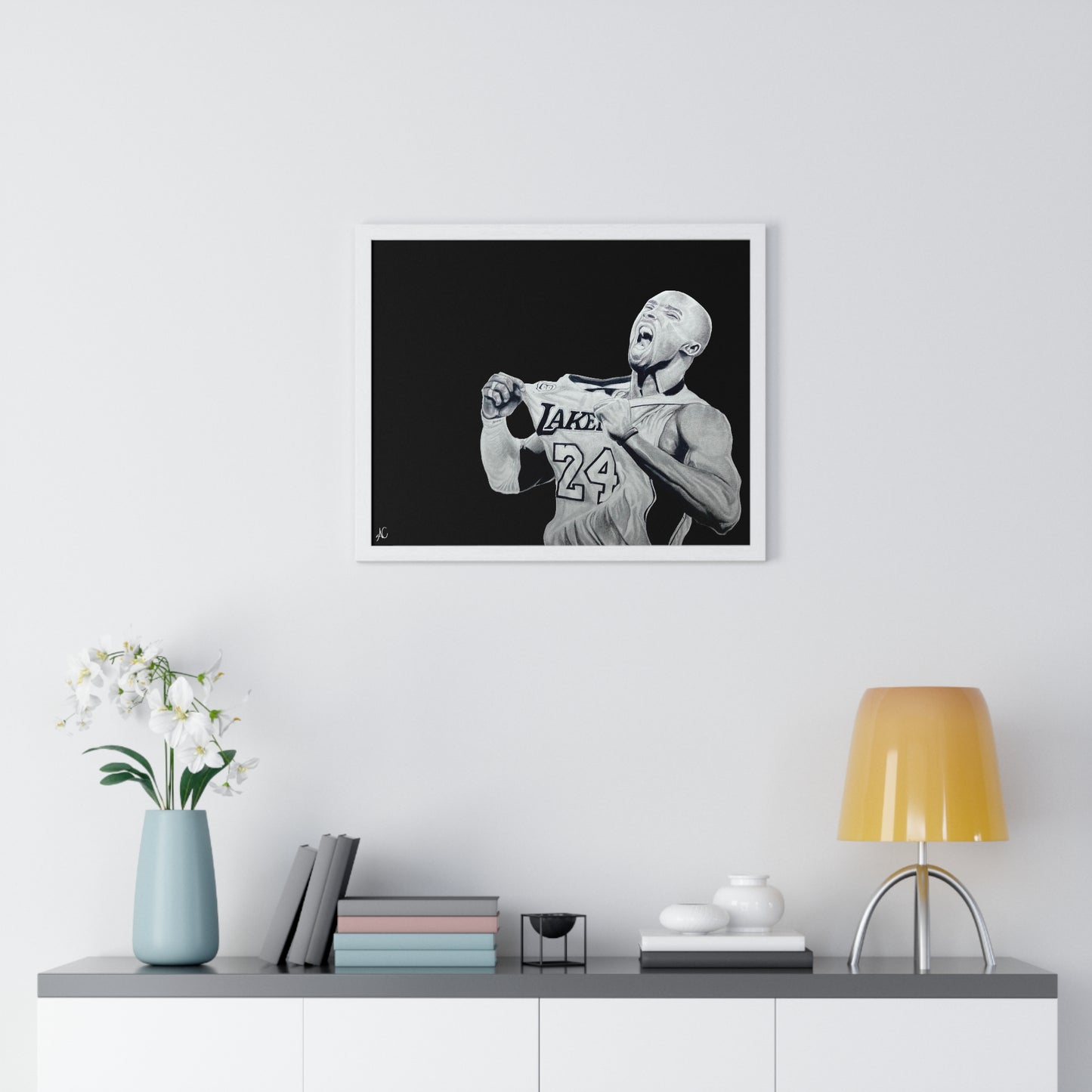 Kobe Premium Framed Poster Print