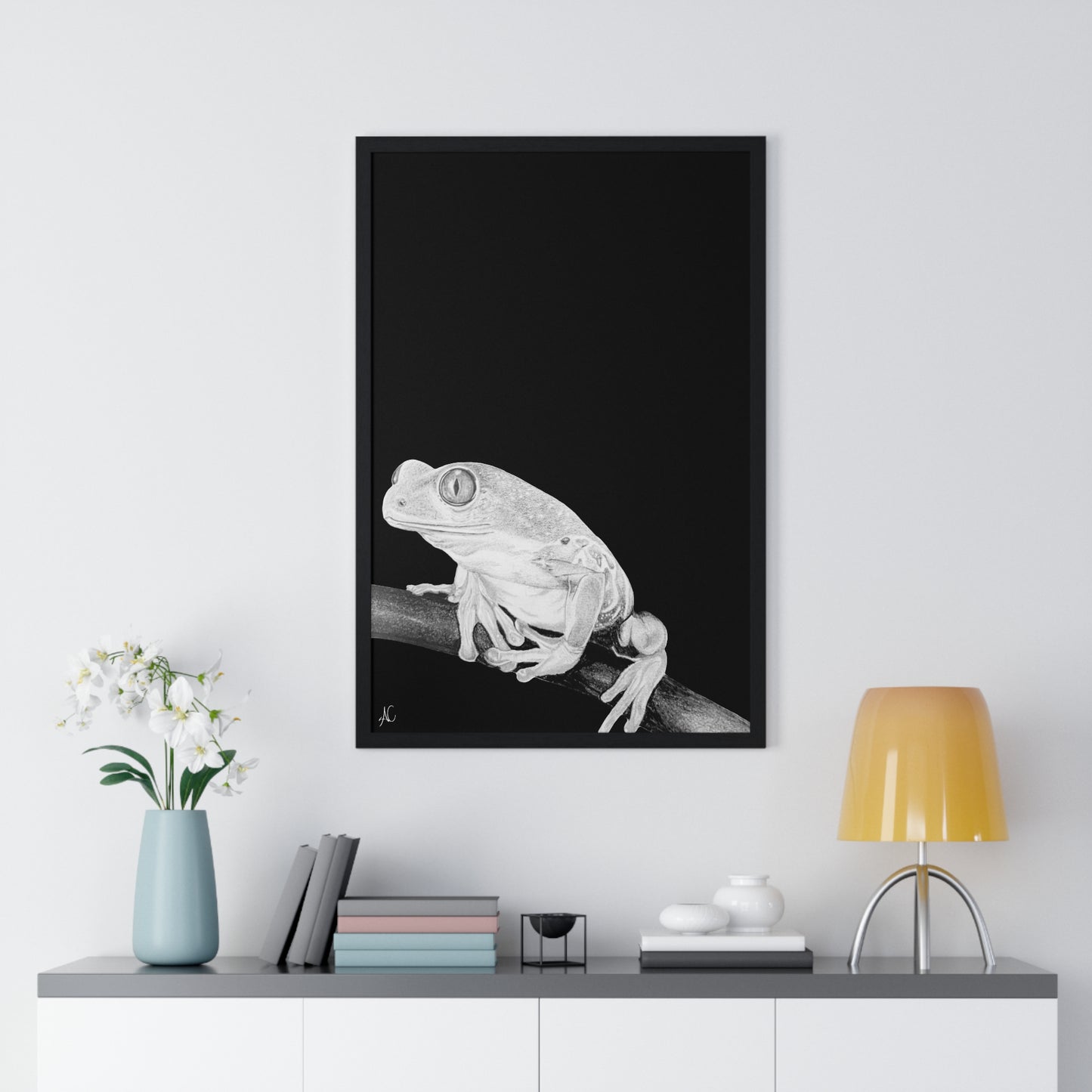 Frog Premium Framed Poster Print