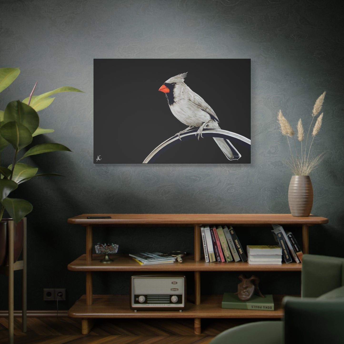 Cardinal Matte Canvas Print