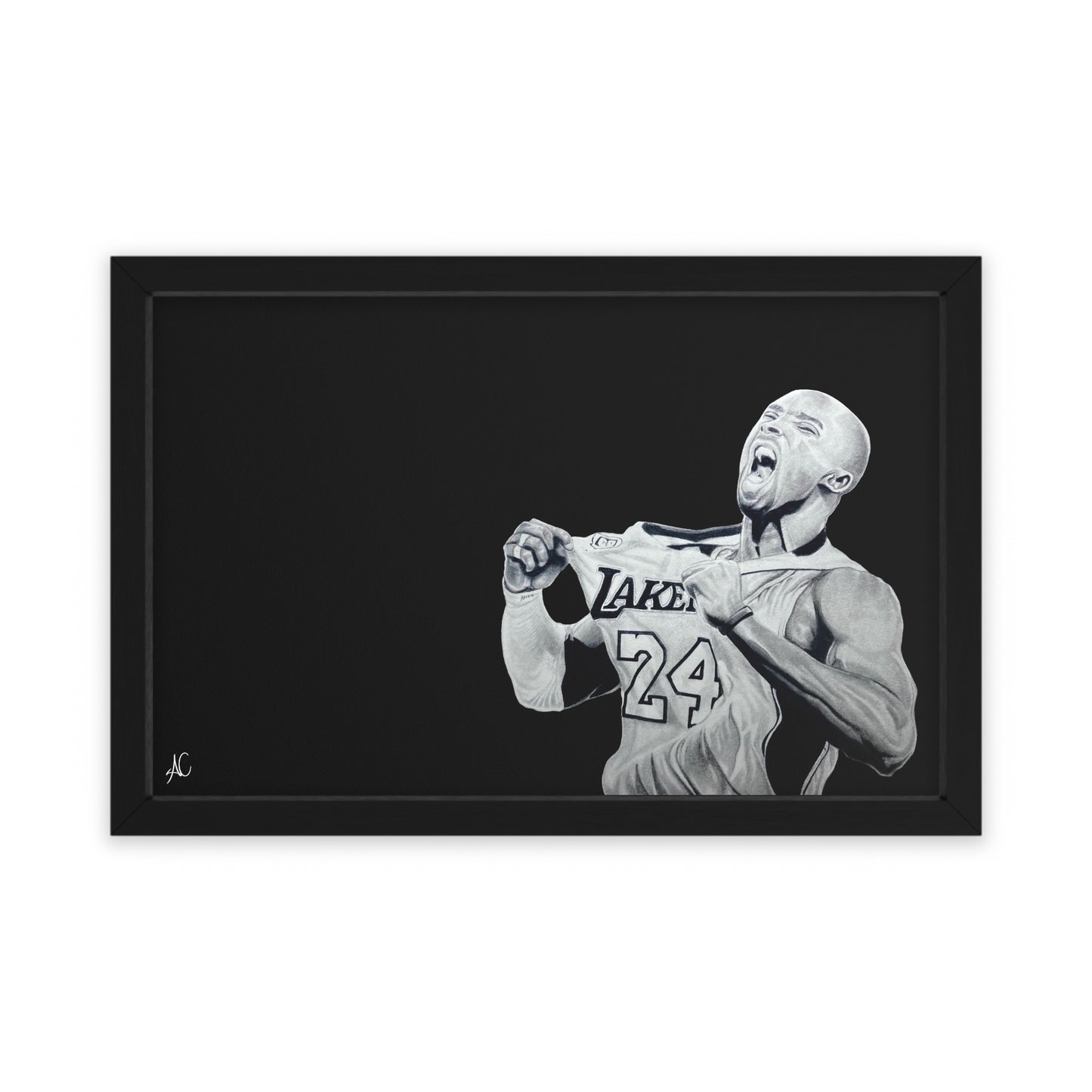 Kobe Framed Poster Print