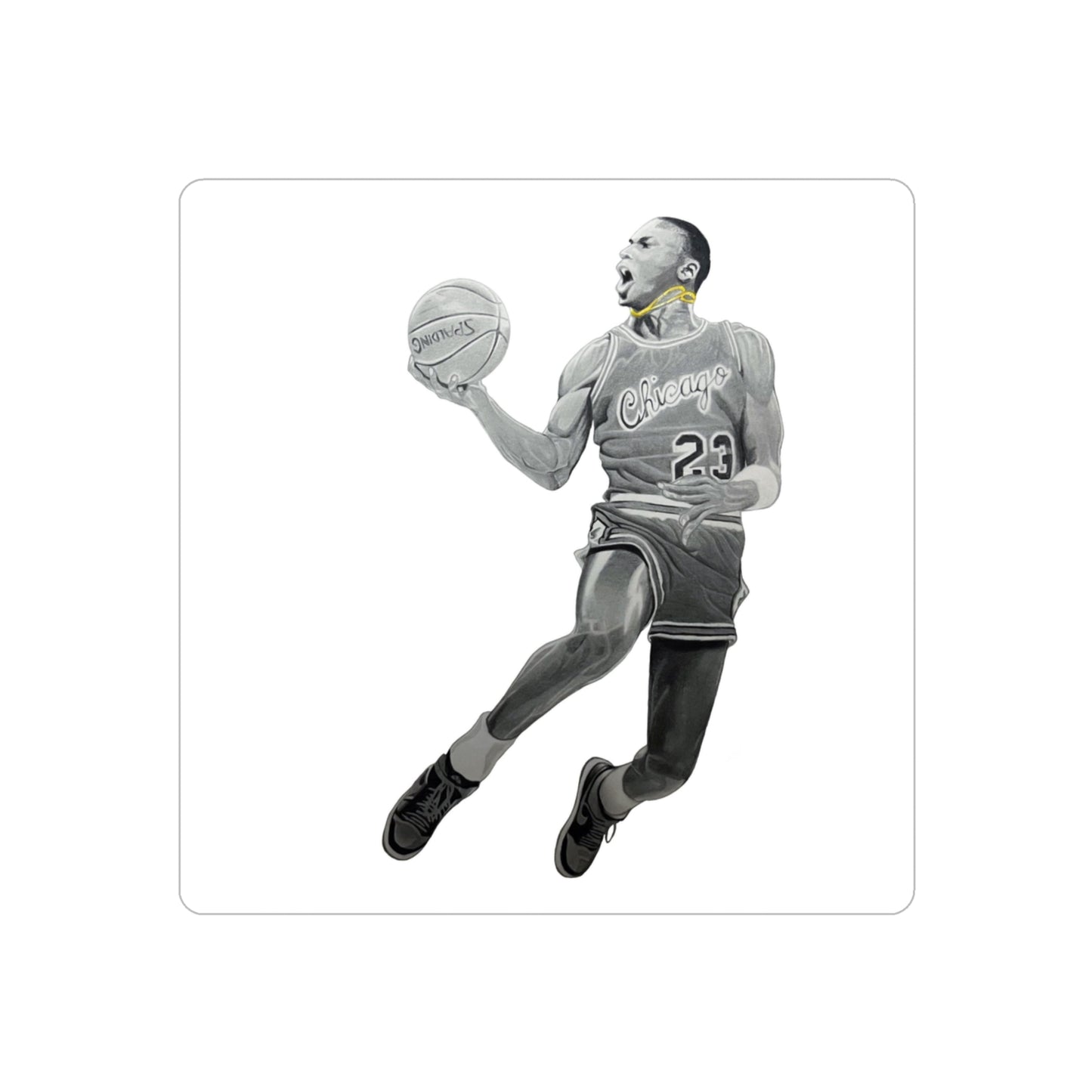 MJ Transparent Sticker 1 count